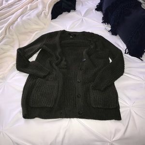 Forever21 Distressed Cardigan
